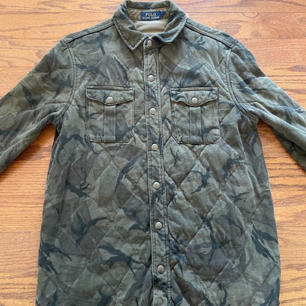Polo R.L & Co Camo Overshirt
